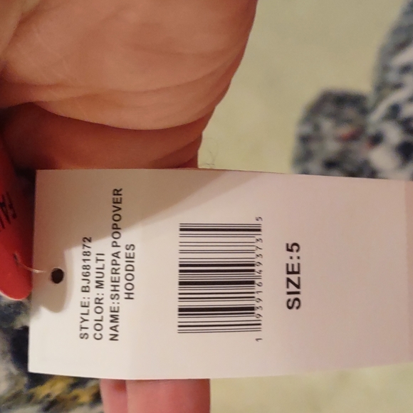 Betsey Johnson Animal Print Fleece Hoodie - Picture 5 of 5